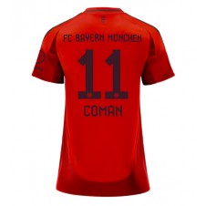 Bayern Munich Kingsley Coman #11 Hjemmedrakt Kvinner 2024-25 Kortermet